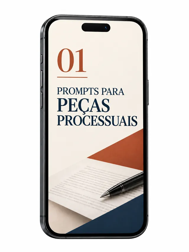 Amostra 1 dos prompts jurídicos